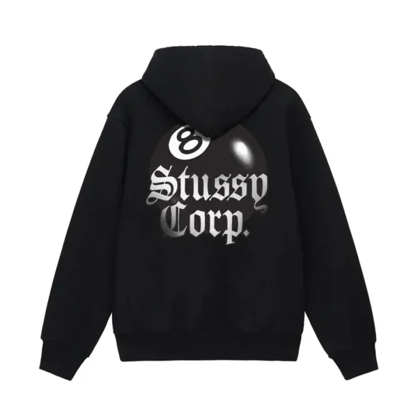 stussy 8 ball hoodie