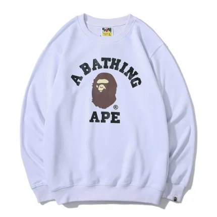 BAPE COLLEGE L/S TEE MENS