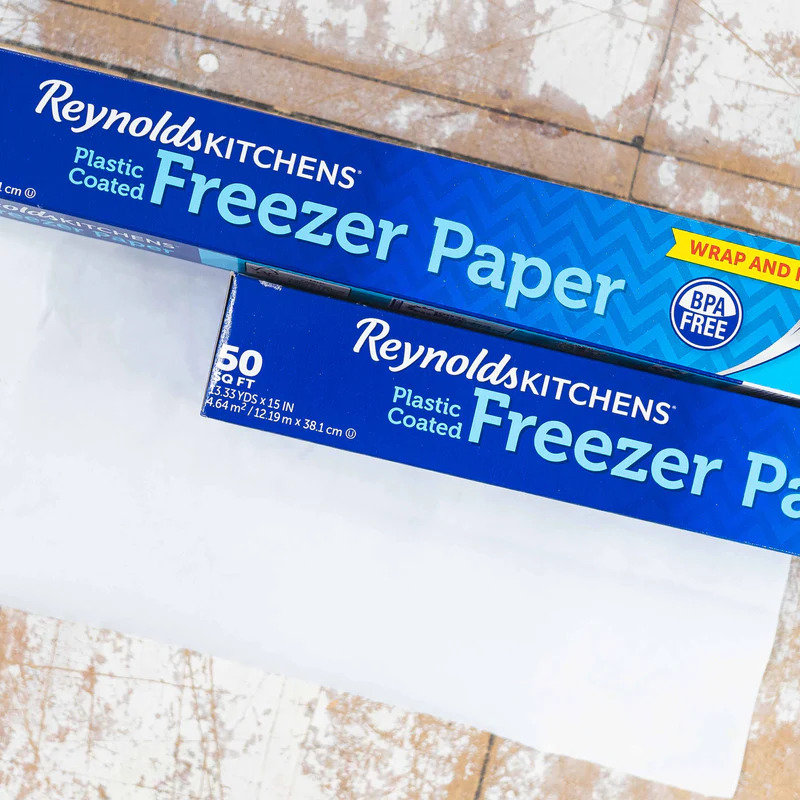 Creating Custom Freezer Paper for Cheese Wrapping