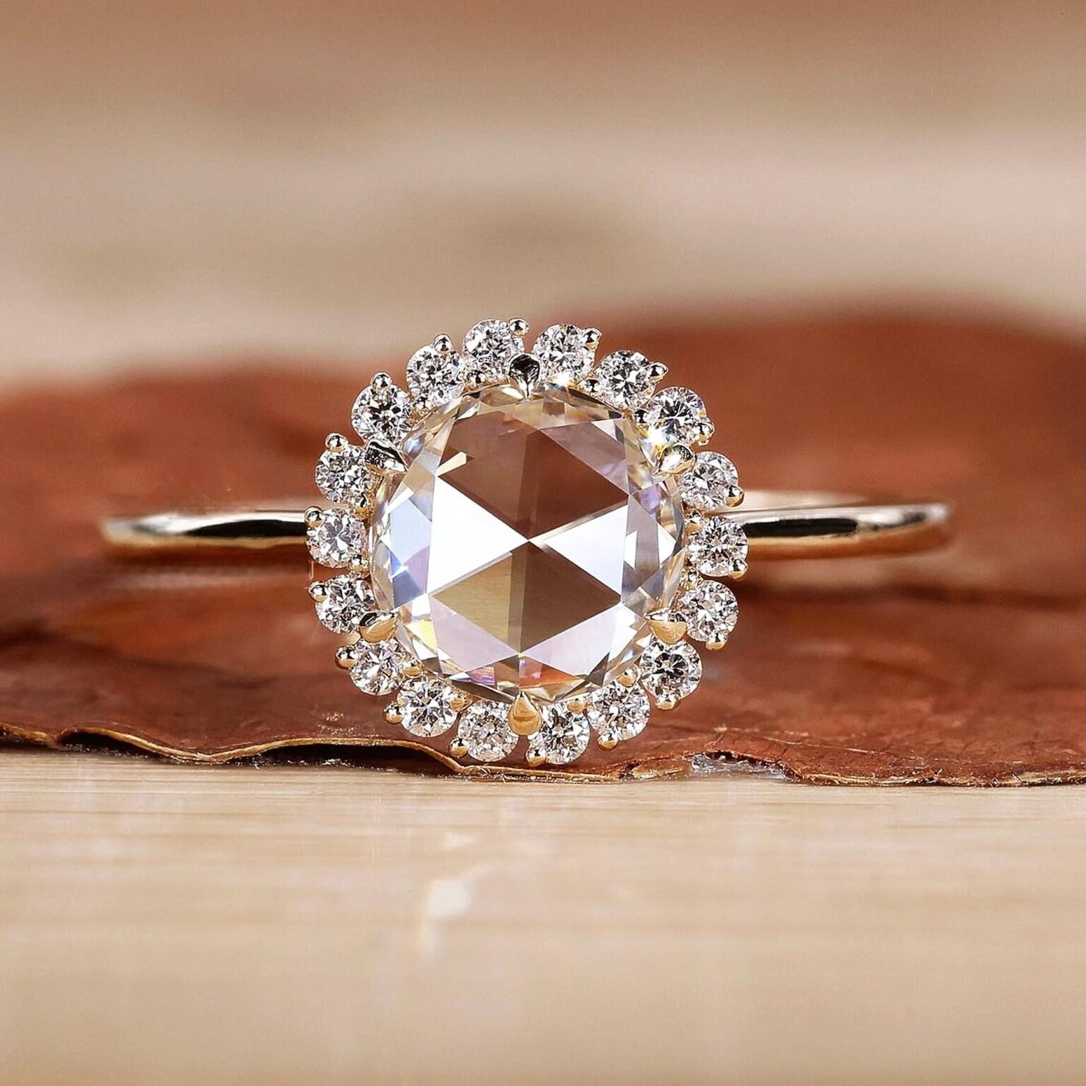 Rose Cut Diamond Ring at Best Price in USA