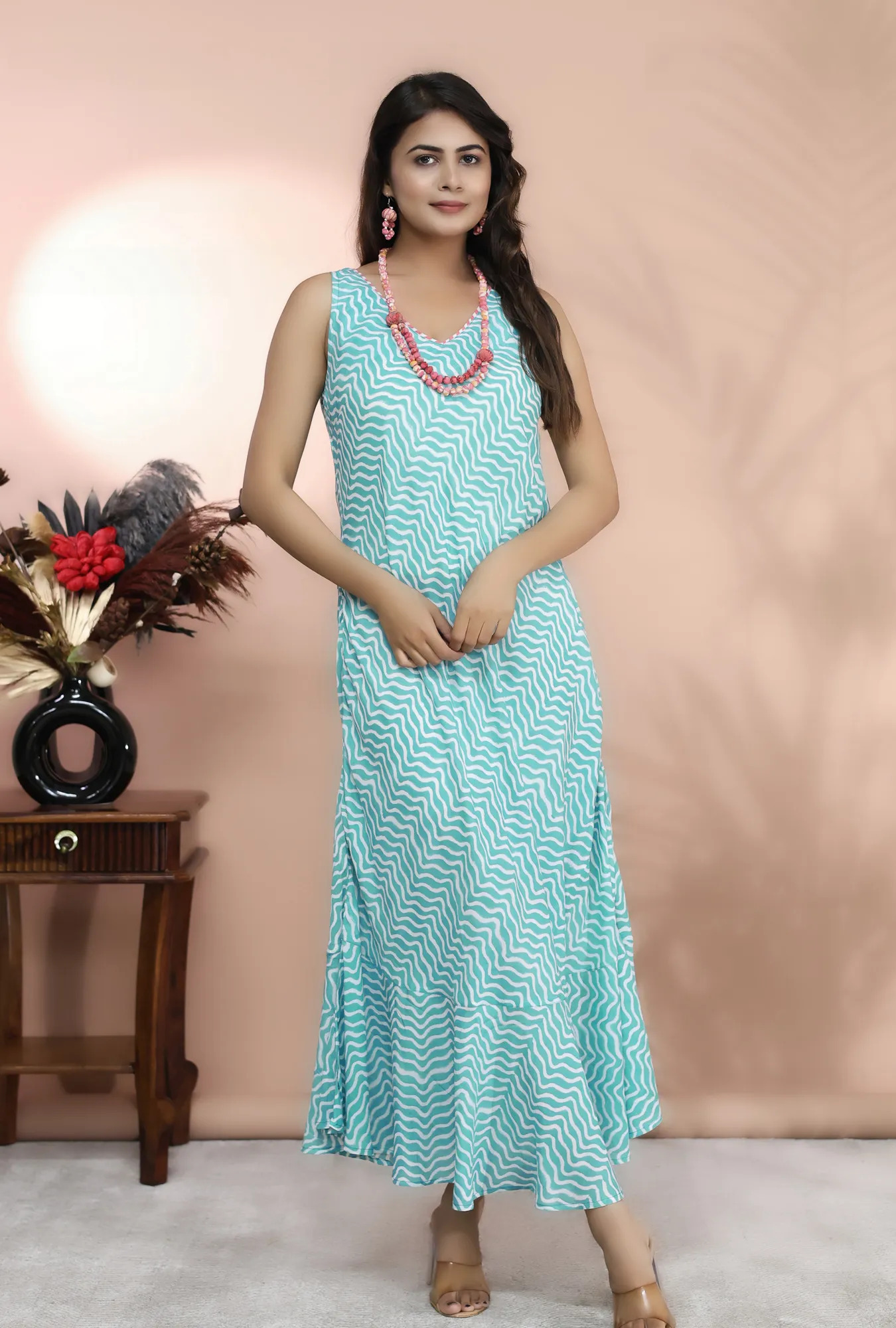 Hand Block Printed dresses for women