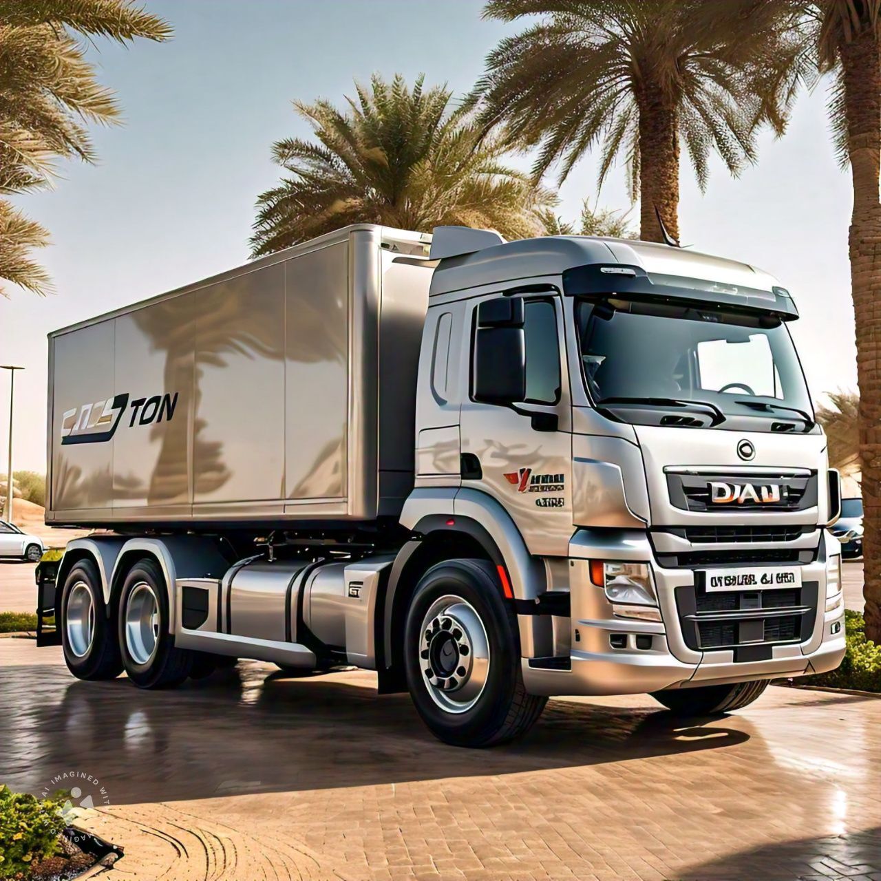 7 ton truck in dubai