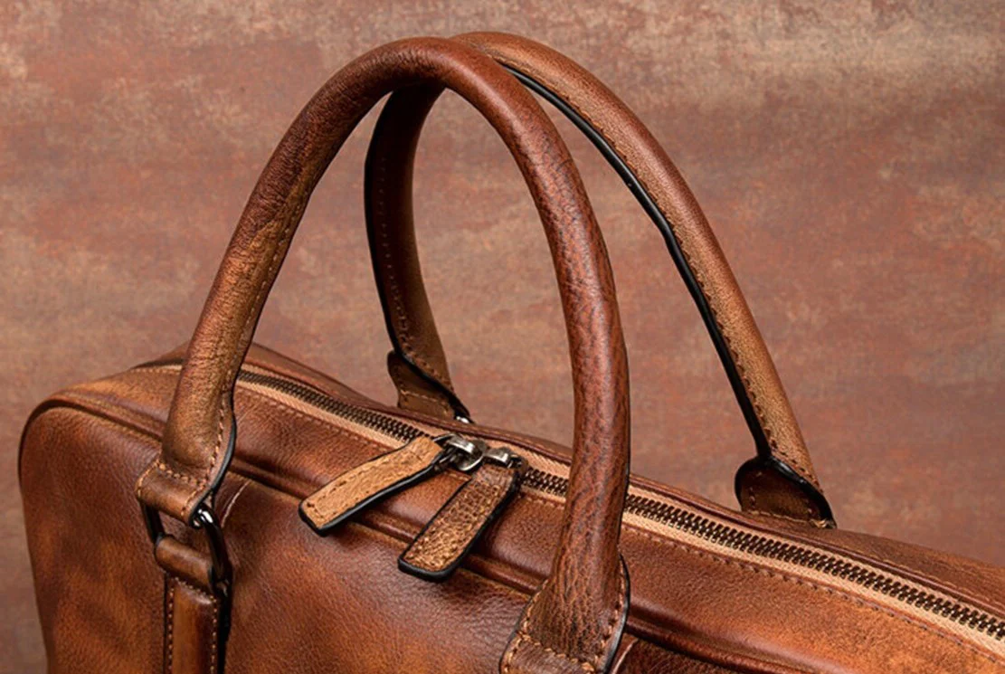 men's leather briefcase