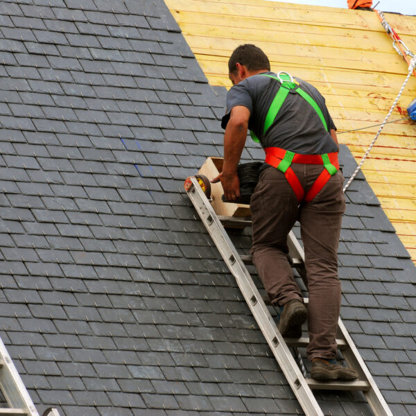 Residential roof replacement in Hartlepool