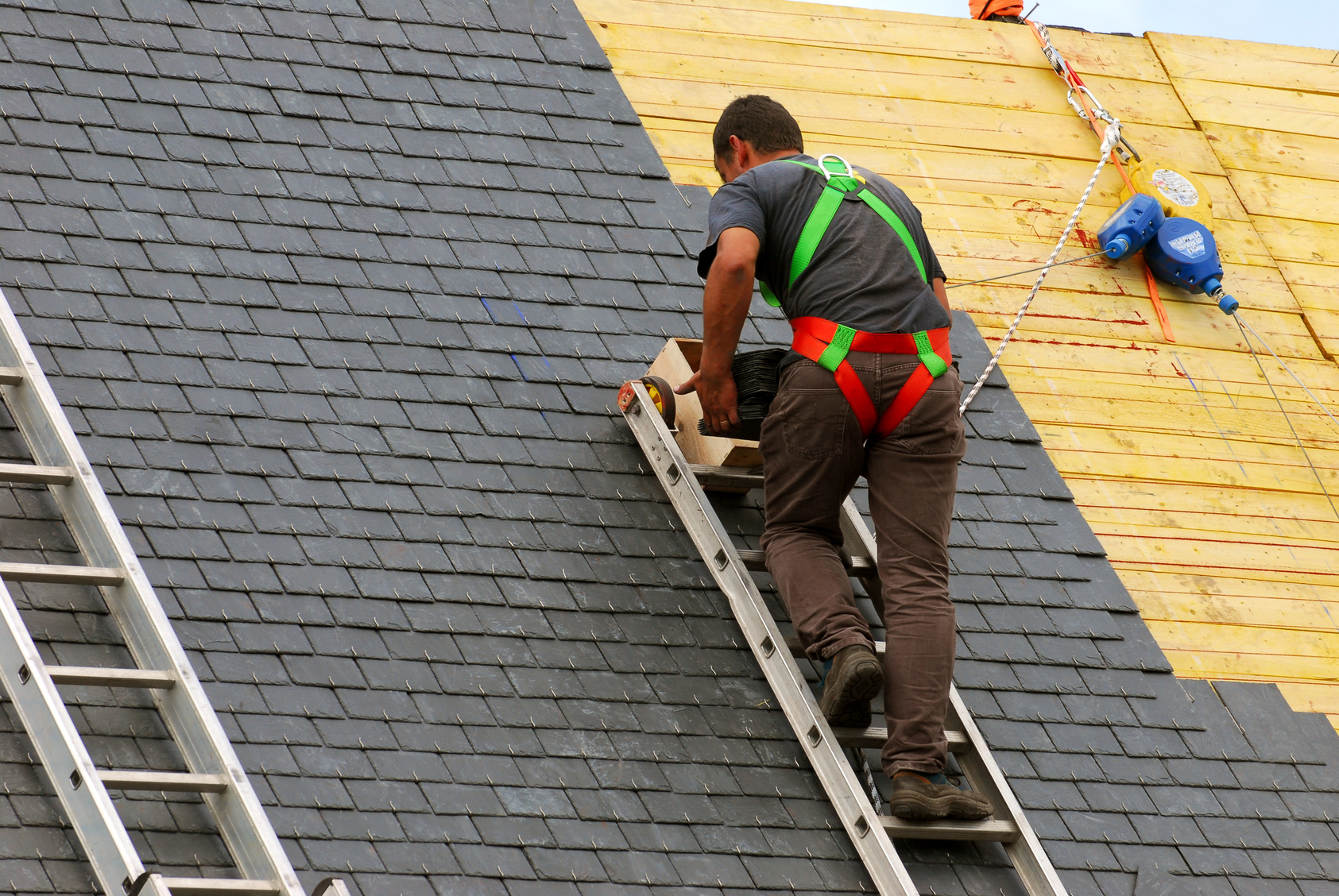 Residential roof replacement in Hartlepool