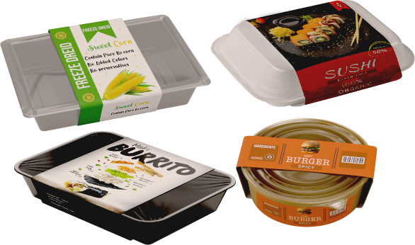 Sleeve Packaging For Food