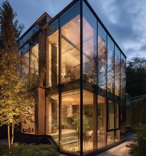 Glass house