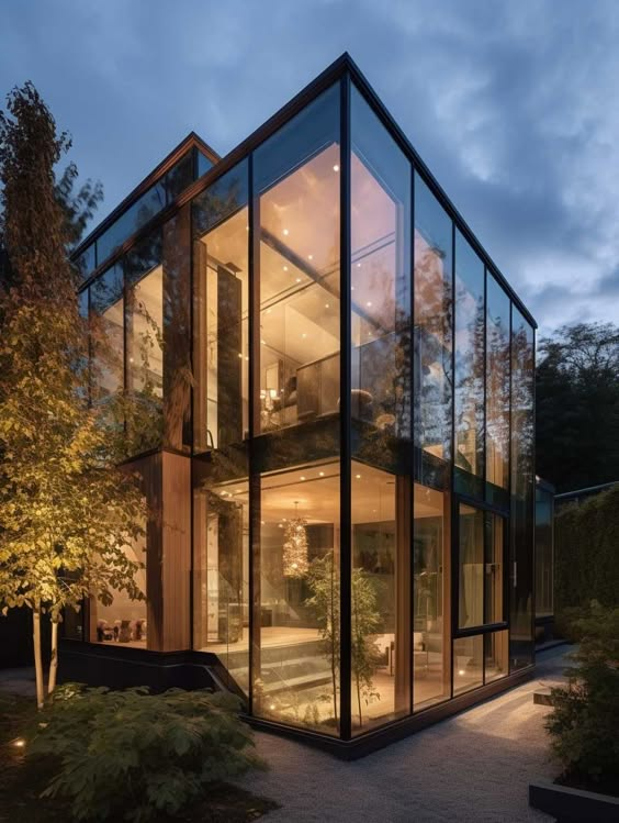 Glass house