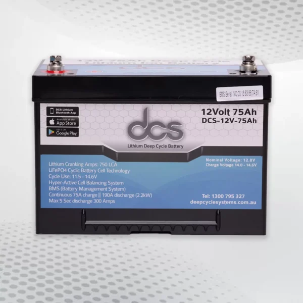 75 ah Deep Cycle Battery