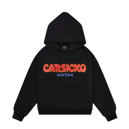 Black Carsicko Cs Warfare Logo Hoodie