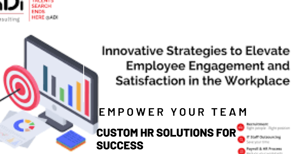 A visual representation of HR consulting, showcasing data analysis, goal setting, and employee satisfaction.