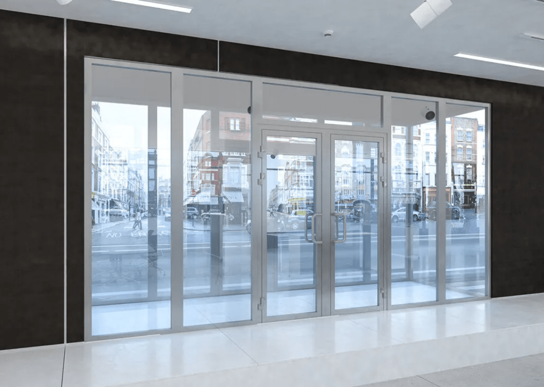 Commercial aluminium shopfronts