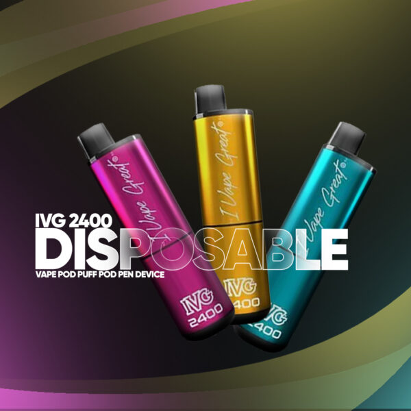 IVG 2400 Disposable Vape: A Convenient and Long-Lasting Vaping Solution